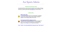 Desktop Screenshot of acesportsadmin.com